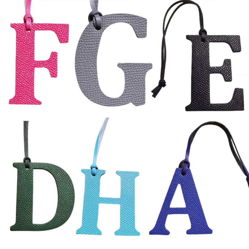 Monogram Keychain Leather - Wholesale Luxury Genuine Leather D E