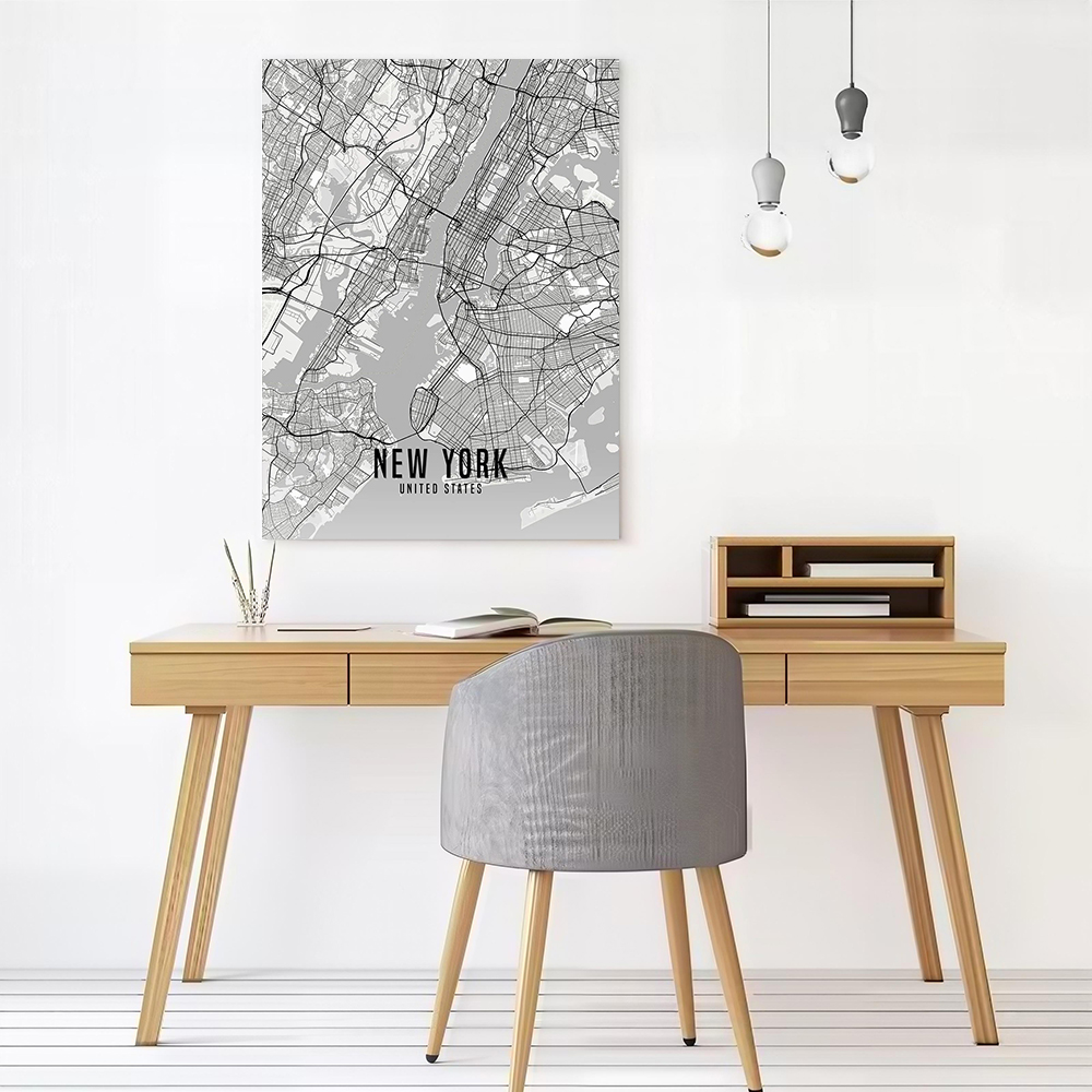 US New York City Map Poster Ca - Custom Map Poster review and price