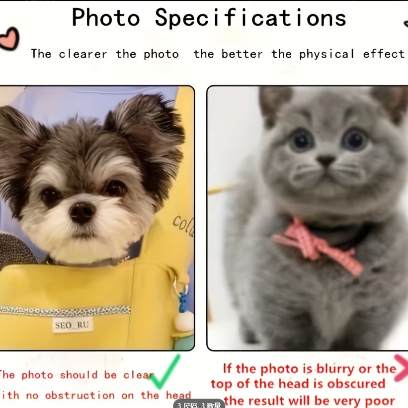 Custom Irregular Pet Acrylic S - Pet Portrait Custom review and price
